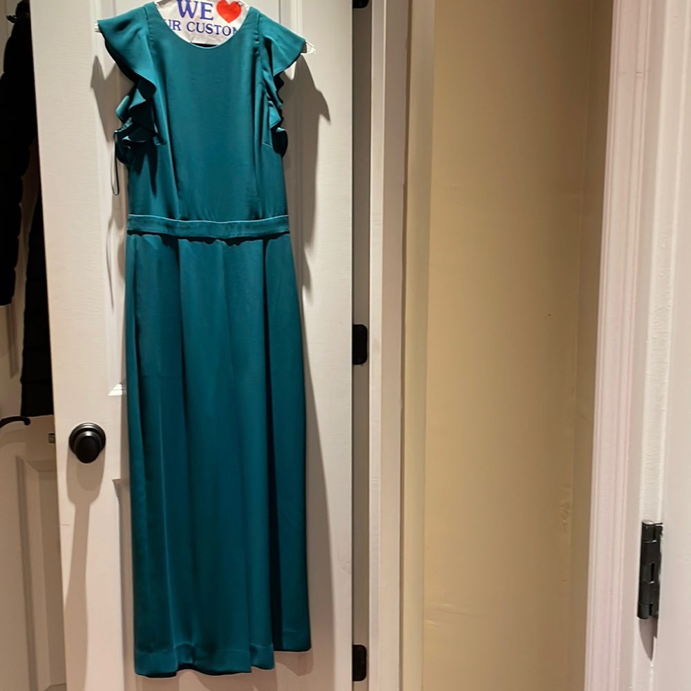 JCrew Jumpsuit in Teal Green - Picture 2 of 3